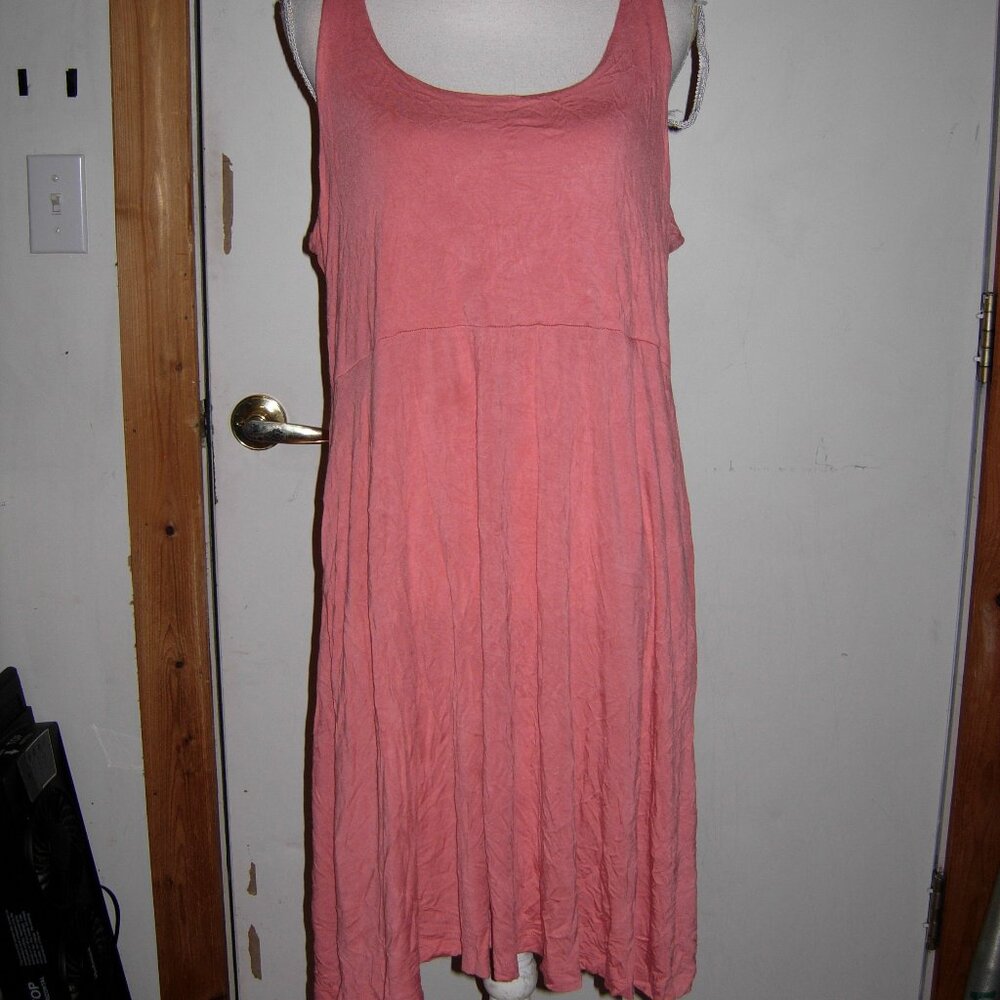 24/7 Maurices Pink Tank Dress XL
